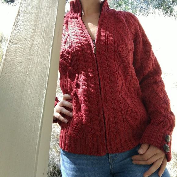 Irish Wool Sweater - Picture 3 of 6